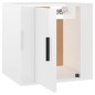Mobili Porta TV a Parete 2 pz Bianco Lucido 40x34,5x40 cm Mobili Porta TV a Parete 2 pz Bianco Lucido 40x34,5x40 cm