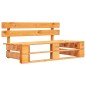 vidaXL Set Divani in Pallet con Cuscini 4 pz in Pino Impregnato Miele vidaXL Set Divani in Pallet con Cuscini 4 pz in Pino Impregnato Miele