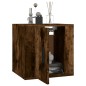 Mobili Porta TV a Parete 2 pz Rovere Fumo 40x34,5x40 cm Mobili Porta TV a Parete 2 pz Rovere Fumo 40x34,5x40 cm