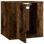 Mobili Porta TV a Parete 2 pz Rovere Fumo 40x34,5x40 cm Mobili Porta TV a Parete 2 pz Rovere Fumo 40x34,5x40 cm
