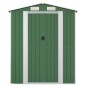 vidaXL Capanno da Giardino Verde 192x274x223 cm Acciaio Zincato vidaXL Capanno da Giardino Verde 192x274x223 cm Acciaio Zincato