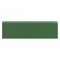 vidaXL Capanno da Giardino Verde 192x689x223 cm Acciaio Zincato