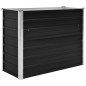 vidaXL Fioriera per Giardino Antracite 100x40x77 cm in Acciaio Zincato vidaXL Fioriera per Giardino Antracite 100x40x77 cm in Acciaio Zincato