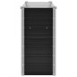 vidaXL Fioriera per Giardino Antracite 100x40x77 cm in Acciaio Zincato vidaXL Fioriera per Giardino Antracite 100x40x77 cm in Acciaio Zincato