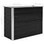 vidaXL Fioriera per Giardino Antracite 100x40x77 cm in Acciaio Zincato vidaXL Fioriera per Giardino Antracite 100x40x77 cm in Acciaio Zincato