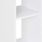 vidaXL Tavolo da Bar Bianco e Grigio Antracite 60x60x110 cm vidaXL Tavolo da Bar Bianco e Grigio Antracite 60x60x110 cm