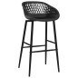 vidaXL Set da Bar 5 pz Bianco e Nero vidaXL Set da Bar 5 pz Bianco e Nero