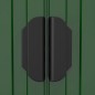 vidaXL Capanno da Giardino Verde 192x606x223 cm Acciaio Zincato vidaXL Capanno da Giardino Verde 192x606x223 cm Acciaio Zincato