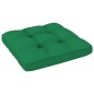 vidaXL Set Divani in Pallet con Cuscini 6 pz in Pino Impregnato Nero vidaXL Set Divani in Pallet con Cuscini 6 pz in Pino Impregnato Nero