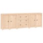 Credenza 230x35x80 cm in Legno Massello di Pino Credenza 230x35x80 cm in Legno Massello di Pino