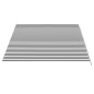 vidaXL Tessuto di Ricambio per Tenda da Sole Antracite e Bianco 4,5x3m vidaXL Tessuto di Ricambio per Tenda da Sole Antracite e Bianco 4,5x3m