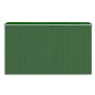 vidaXL Capanno da Giardino Verde 192x357x223 cm Acciaio Zincato