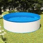 vidaXL Piscina Fuori Terra con Skimmer e Pompa Sospesi 350x90cm Bianca vidaXL Piscina Fuori Terra con Skimmer e Pompa Sospesi 350x90cm Bianca