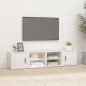 vidaXL Mobili Porta TV 2 pz Bianco 80x31,5x36 cm in Legno Multistrato vidaXL Mobili Porta TV 2 pz Bianco 80x31,5x36 cm in Legno Multistrato