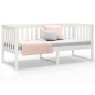 vidaXL Dormeuse Bianca 75x190 cm in Legno Massello di Pino vidaXL Dormeuse Bianca 75x190 cm in Legno Massello di Pino