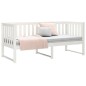 vidaXL Dormeuse Bianca 75x190 cm in Legno Massello di Pino vidaXL Dormeuse Bianca 75x190 cm in Legno Massello di Pino