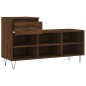 vidaXL Scarpiera Rovere Marrone 102x36x60 cm in Legno Multistrato vidaXL Scarpiera Rovere Marrone 102x36x60 cm in Legno Multistrato