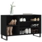 vidaXL Scarpiera Nera 102x36x60 cm in Legno Multistrato vidaXL Scarpiera Nera 102x36x60 cm in Legno Multistrato