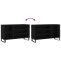 vidaXL Scarpiera Nera 102x36x60 cm in Legno Multistrato vidaXL Scarpiera Nera 102x36x60 cm in Legno Multistrato