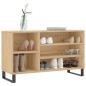 vidaXL Scarpiera Rovere Sonoma 102x36x60 cm in Legno Multistrato