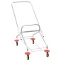 vidaXL Carrello Pulizie con Secchi e Strizzatoio PP e Acciaio Cromato vidaXL Carrello Pulizie con Secchi e Strizzatoio PP e Acciaio Cromato