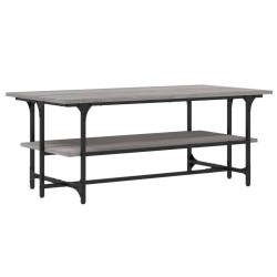 vidaXL Tavolino da Salotto grigio sonoma 100x50x40cm Legno Multistrato