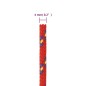 Corda Nautica Rossa 4 mm 100 m in Polipropilene Corda Nautica Rossa 4 mm 100 m in Polipropilene
