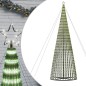 vidaXL Illuminazione Albero Natale a Cono 1544LED Bianco Freddo 500cm vidaXL Illuminazione Albero Natale a Cono 1544LED Bianco Freddo 500cm