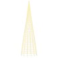 vidaXL Luce Albero di Natale su Pennone 3000LED Bianco Caldo 800cm vidaXL Luce Albero di Natale su Pennone 3000LED Bianco Caldo 800cm