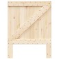 vidaXL Testiera 80x104 cm in Legno Massello di Pino vidaXL Testiera 80x104 cm in Legno Massello di Pino