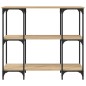 vidaXL Tavolino Consolle Rovere Sonoma 102x35x90 cm Legno Multistrato
