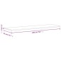 vidaXL Piano per Banco da Lavoro 200x55x2,5 cm Legno Massello Faggio vidaXL Piano per Banco da Lavoro 200x55x2,5 cm Legno Massello Faggio