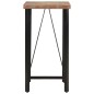 vidaXL Tavolino da Bar 55x55x107 cm Legno Massello di Recupero e Ferro vidaXL Tavolino da Bar 55x55x107 cm Legno Massello di Recupero e Ferro