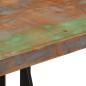 vidaXL Tavolino da Bar 55x55x107 cm Legno Massello di Recupero e Ferro vidaXL Tavolino da Bar 55x55x107 cm Legno Massello di Recupero e Ferro