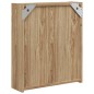 vidaXL Armadietto Bagno con Specchio e LED Rovere 45x13x52 cm vidaXL Armadietto Bagno con Specchio e LED Rovere 45x13x52 cm