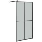 vidaXL Cabina Doccia 100x195 cm Vetro Temperato Scuro vidaXL Cabina Doccia 100x195 cm Vetro Temperato Scuro