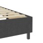 vidaXL Letto a Molle Grigio Scuro in Tessuto 160x200 cm vidaXL Letto a Molle Grigio Scuro in Tessuto 160x200 cm