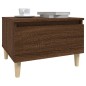 vidaXL Tavolino da Salotto Rovere Marrone 50x46x35cm Legno Multistrato