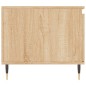 vidaXL Tavolino da Salotto Rovere Sonoma 100x50x45cm Legno Multistrato
