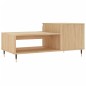 vidaXL Tavolino da Salotto Rovere Sonoma 100x50x45cm Legno Multistrato