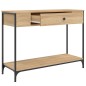 vidaXL Tavolino Consolle Rovere Sonoma 100x34,5x75cm Legno Multistrato