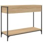 vidaXL Tavolino Consolle Rovere Sonoma 100x34,5x75cm Legno Multistrato