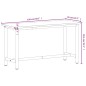 vidaXL Banco da Lavoro 150x55x81,5 cm Legno Massello Faggio e Metallo vidaXL Banco da Lavoro 150x55x81,5 cm Legno Massello Faggio e Metallo