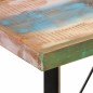 vidaXL Tavolino da Bar 150x70x107cm Legno Massello di Recupero e Ferro vidaXL Tavolino da Bar 150x70x107cm Legno Massello di Recupero e Ferro