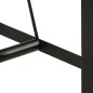 vidaXL Tavolino da Bar 150x70x107cm Legno Massello di Recupero e Ferro vidaXL Tavolino da Bar 150x70x107cm Legno Massello di Recupero e Ferro