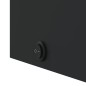 vidaXL Armadietto Bagno con Specchio e LED Nero 45x13x52 cm vidaXL Armadietto Bagno con Specchio e LED Nero 45x13x52 cm