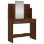vidaXL Toeletta con Specchio Rovere Marrone 96x39x142 cm vidaXL Toeletta con Specchio Rovere Marrone 96x39x142 cm