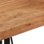 vidaXL Tavolino da Bar 55x55x107cm in Legno Massello di Acacia e Ferro vidaXL Tavolino da Bar 55x55x107cm in Legno Massello di Acacia e Ferro
