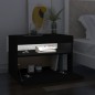 vidaXL Mobili Porta TV con Luci LED 2 pz Neri 60x35x40 cm vidaXL Mobili Porta TV con Luci LED 2 pz Neri 60x35x40 cm
