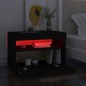 vidaXL Mobili Porta TV con Luci LED 2 pz Neri 60x35x40 cm vidaXL Mobili Porta TV con Luci LED 2 pz Neri 60x35x40 cm